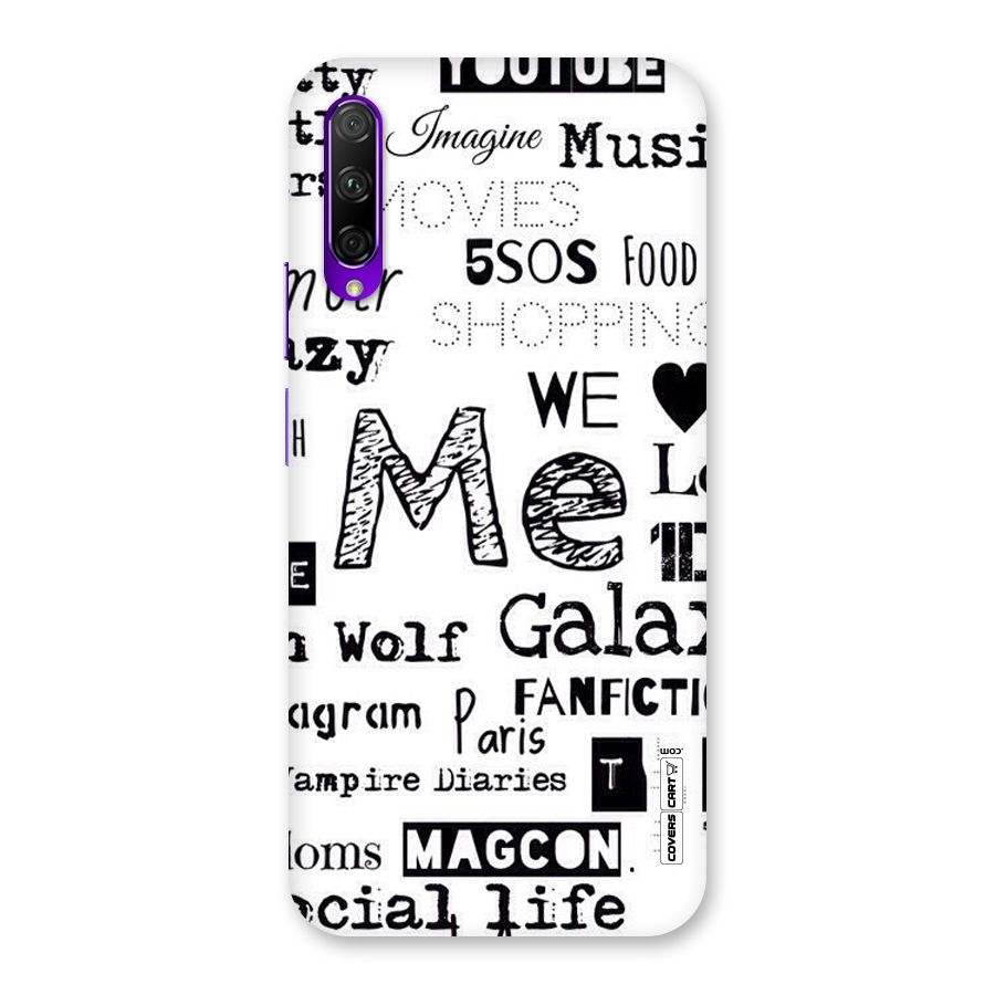 Love Things Back Case for Honor 9X Pro