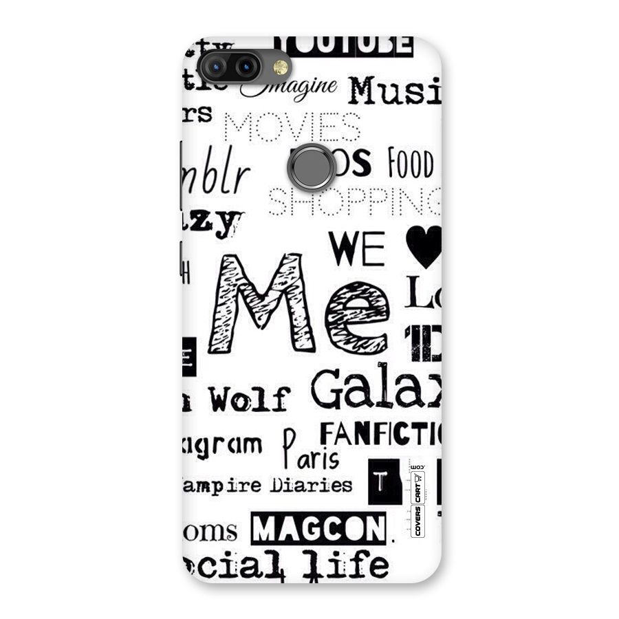 Love Things Back Case for Infinix Hot 6 Pro