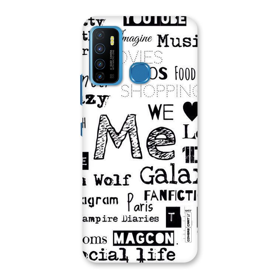 Love Things Back Case for Infinix Hot 9