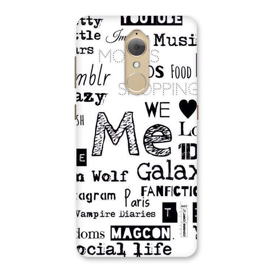 Love Things Back Case for Lenovo K8