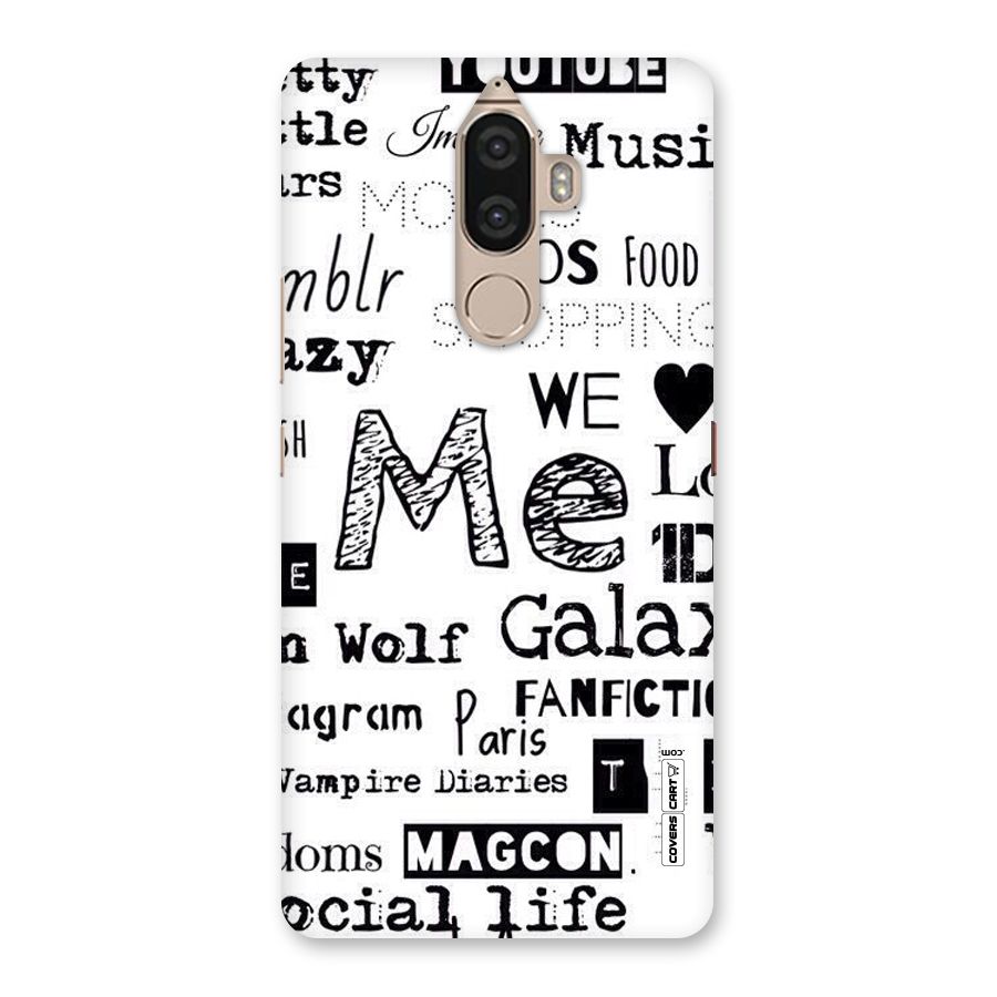 Love Things Back Case for Lenovo K8 Note