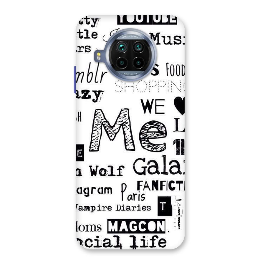 Love Things Back Case for Mi 10i