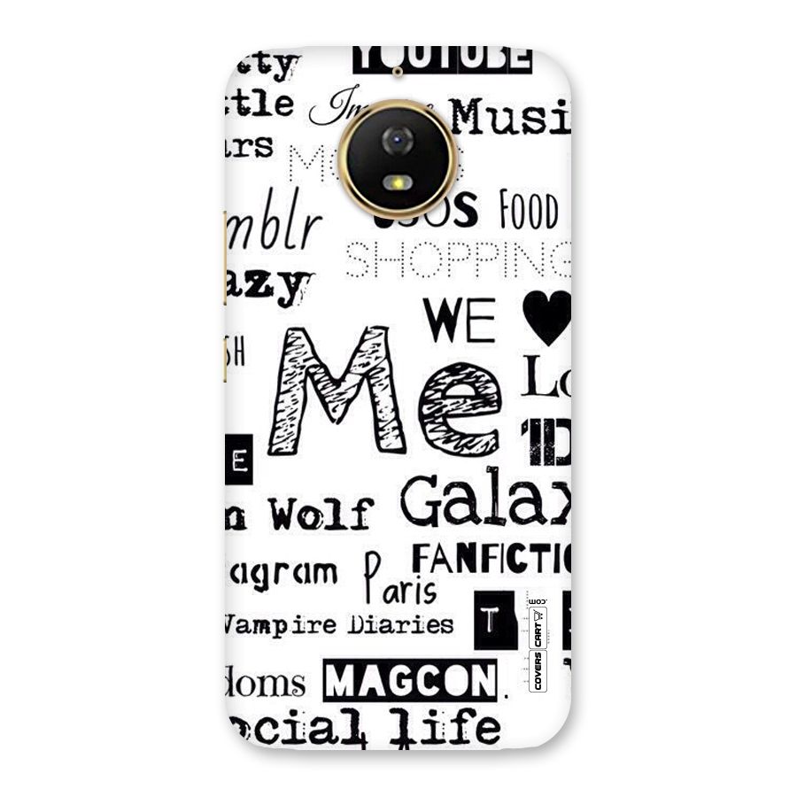 Love Things Back Case for Moto G5s