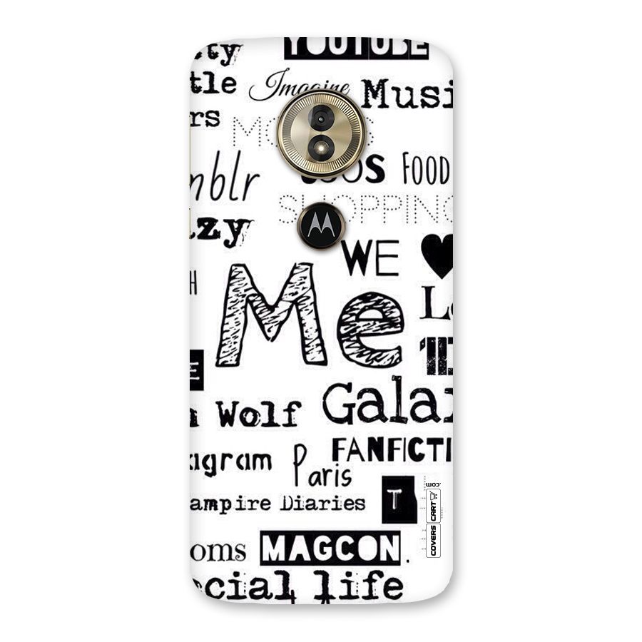 Love Things Back Case for Moto G6 Play