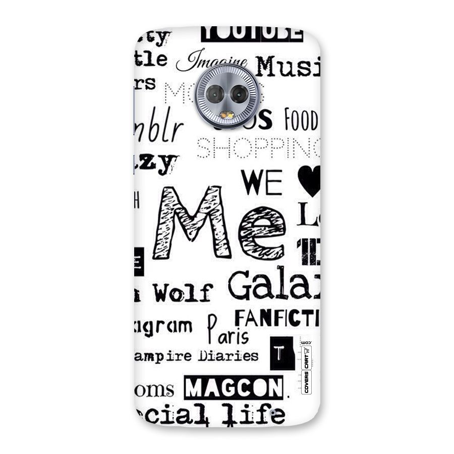 Love Things Back Case for Moto G6 Plus