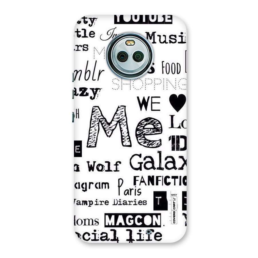 Love Things Back Case for Moto X4