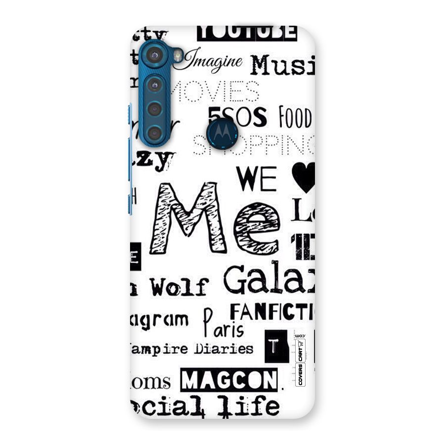 Love Things Back Case for Motorola One Fusion Plus