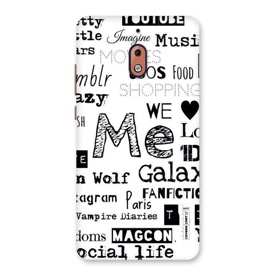 Love Things Back Case for Nokia 2.1