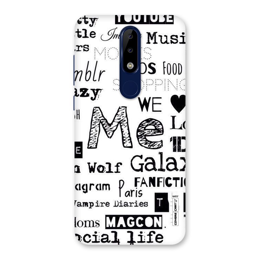 Love Things Back Case for Nokia 5.1 Plus