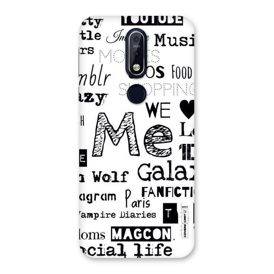 Love Things Back Case for Nokia 7.1