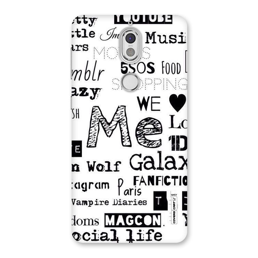 Love Things Back Case for Nokia 7