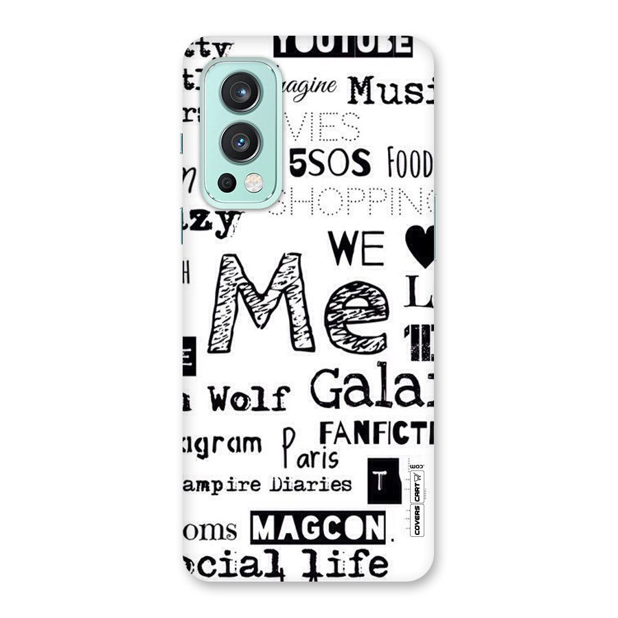 Love Things Back Case for OnePlus Nord 2 5G