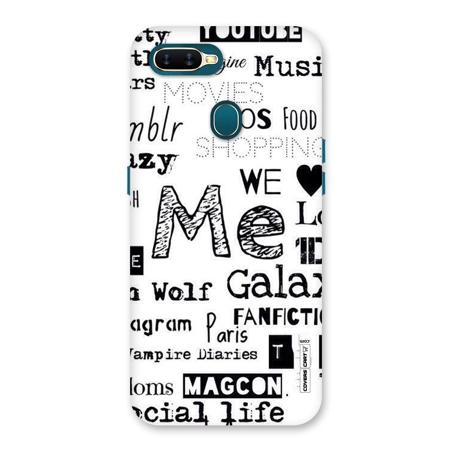 Love Things Back Case for Oppo A11k