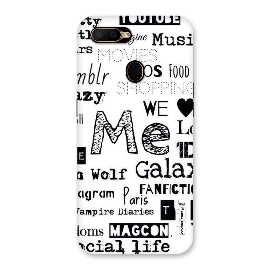 Love Things Back Case for Oppo A5s