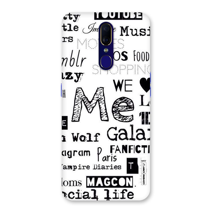 Love Things Back Case for Oppo A9
