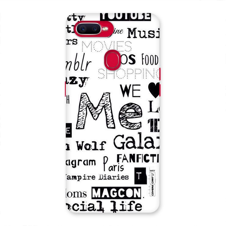 Love Things Back Case for Oppo F9 Pro