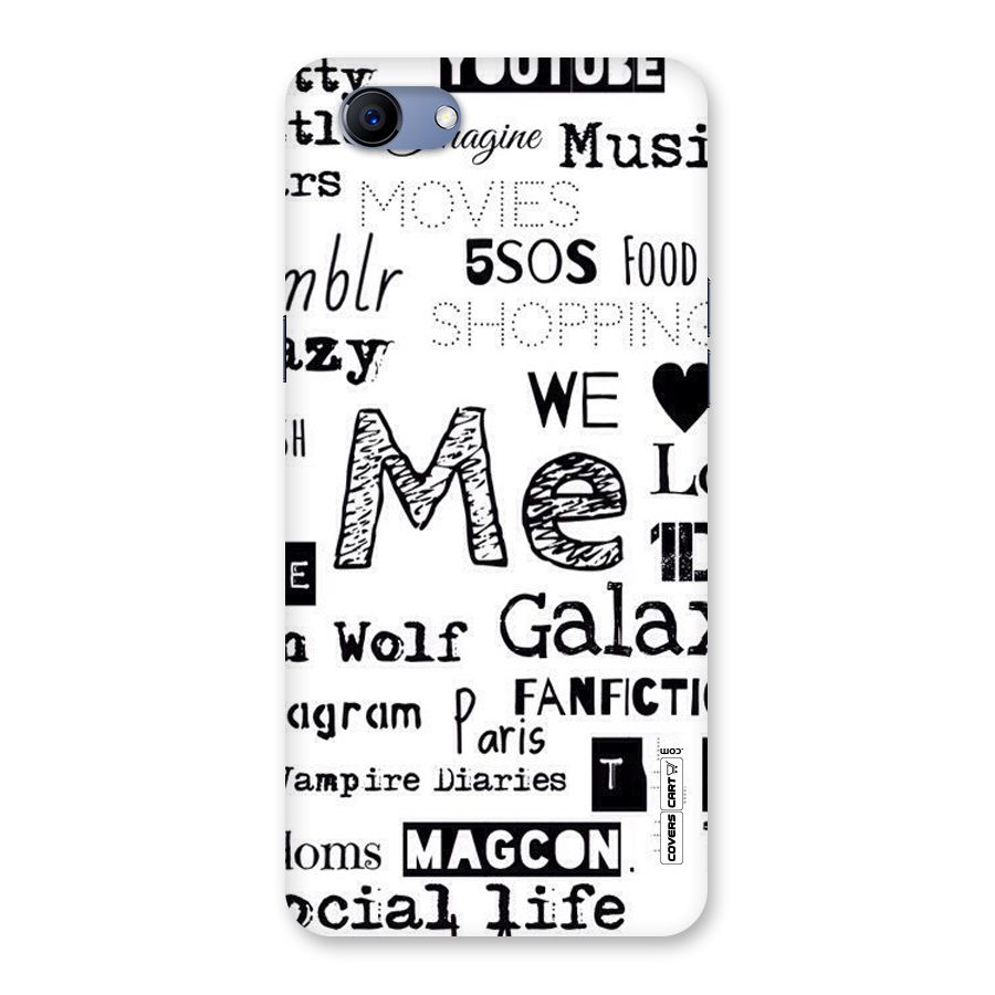 Love Things Back Case for Oppo Realme 1