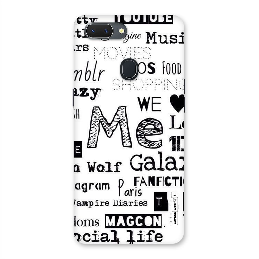 Love Things Back Case for Oppo Realme 2