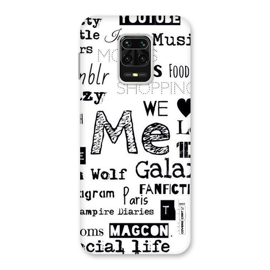 Love Things Back Case for Poco M2 Pro