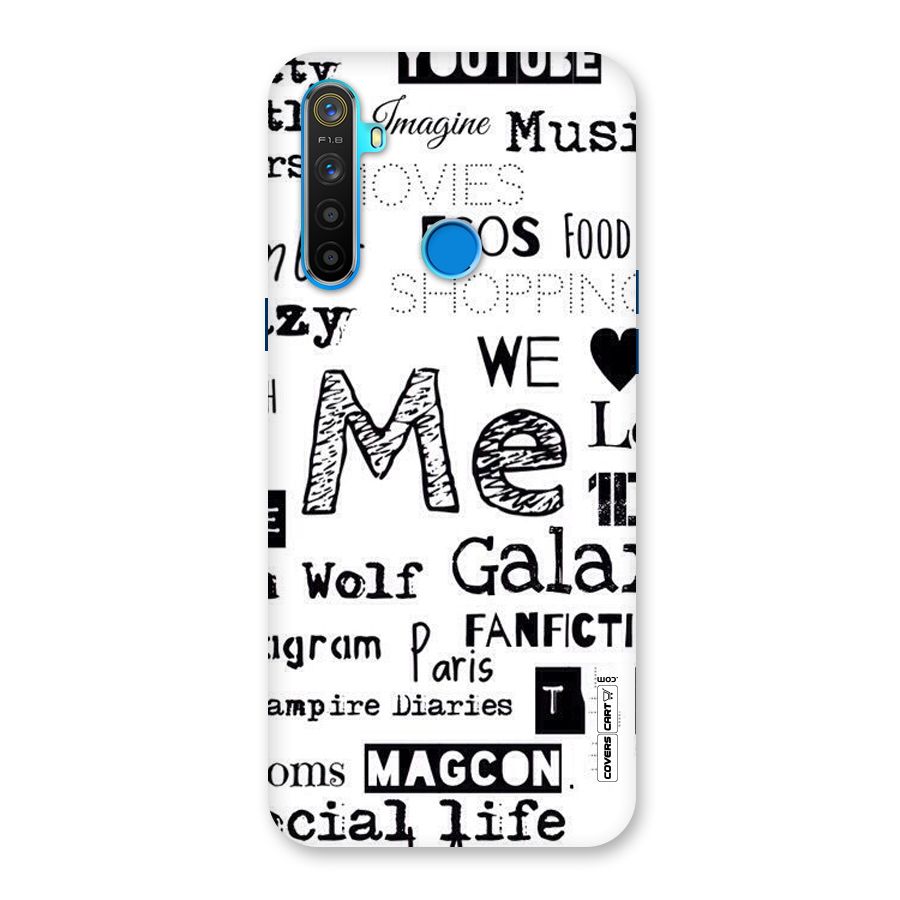 Love Things Back Case for Realme 5