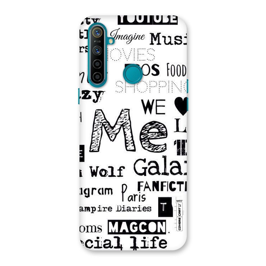 Love Things Back Case for Realme 5i