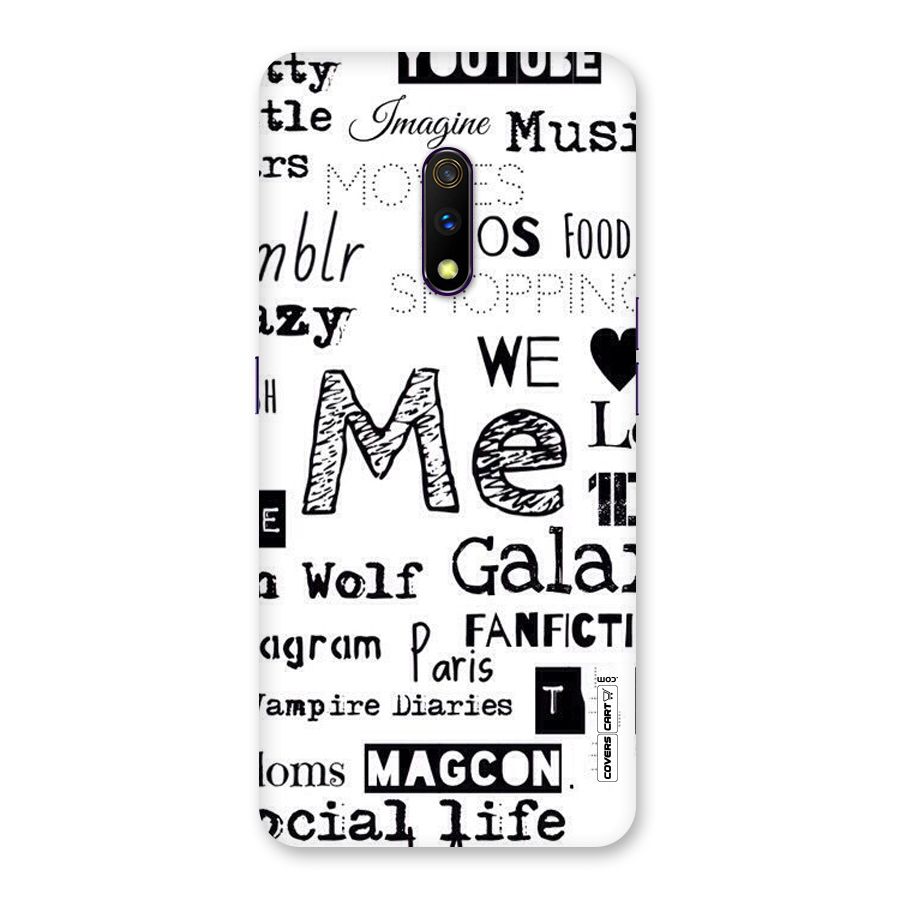 Love Things Back Case for Realme X
