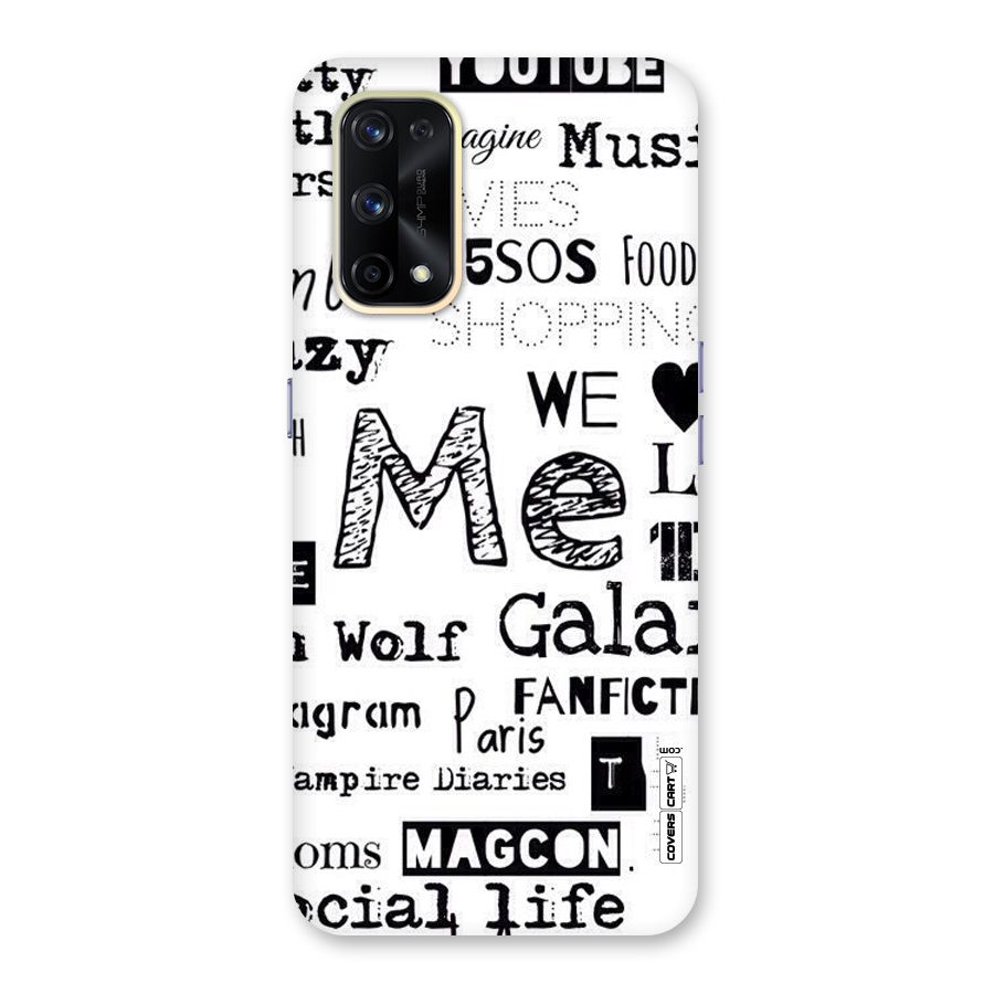 Love Things Glass Back Case for Realme X7 Pro