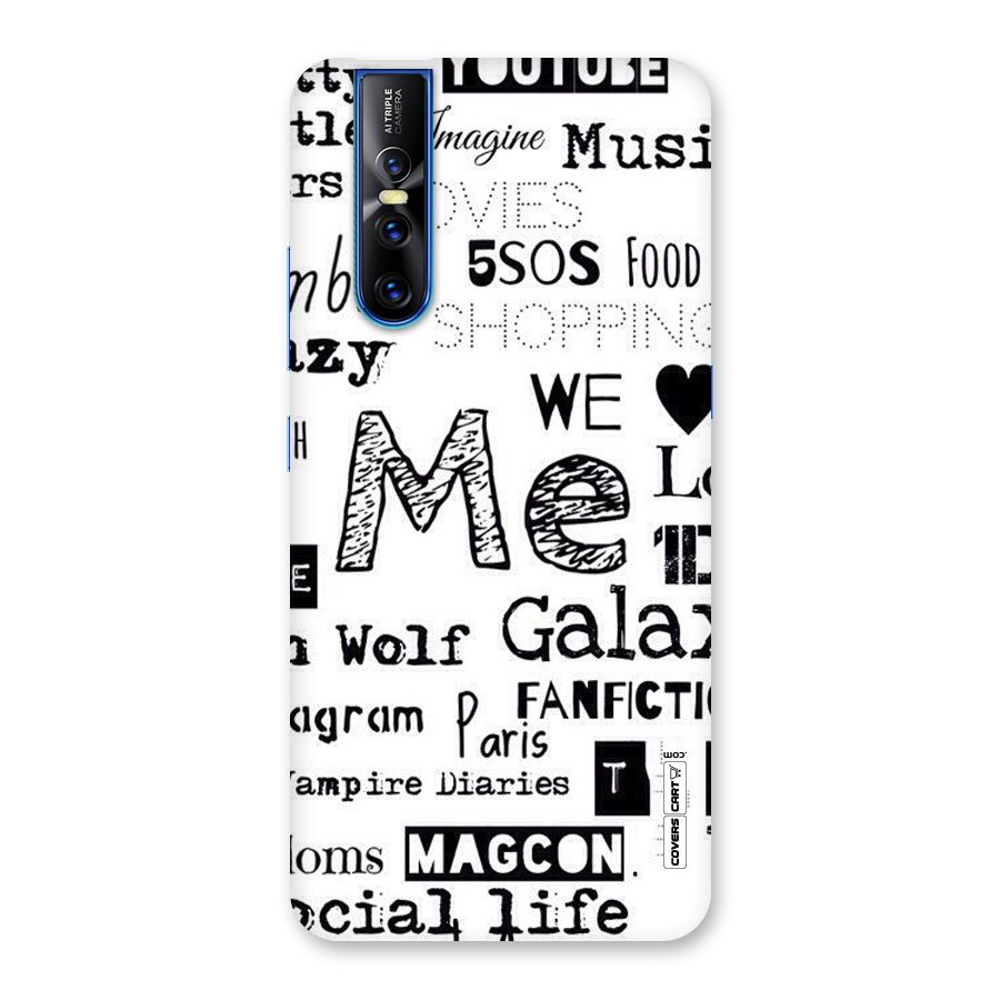 Love Things Back Case for Vivo V15 Pro