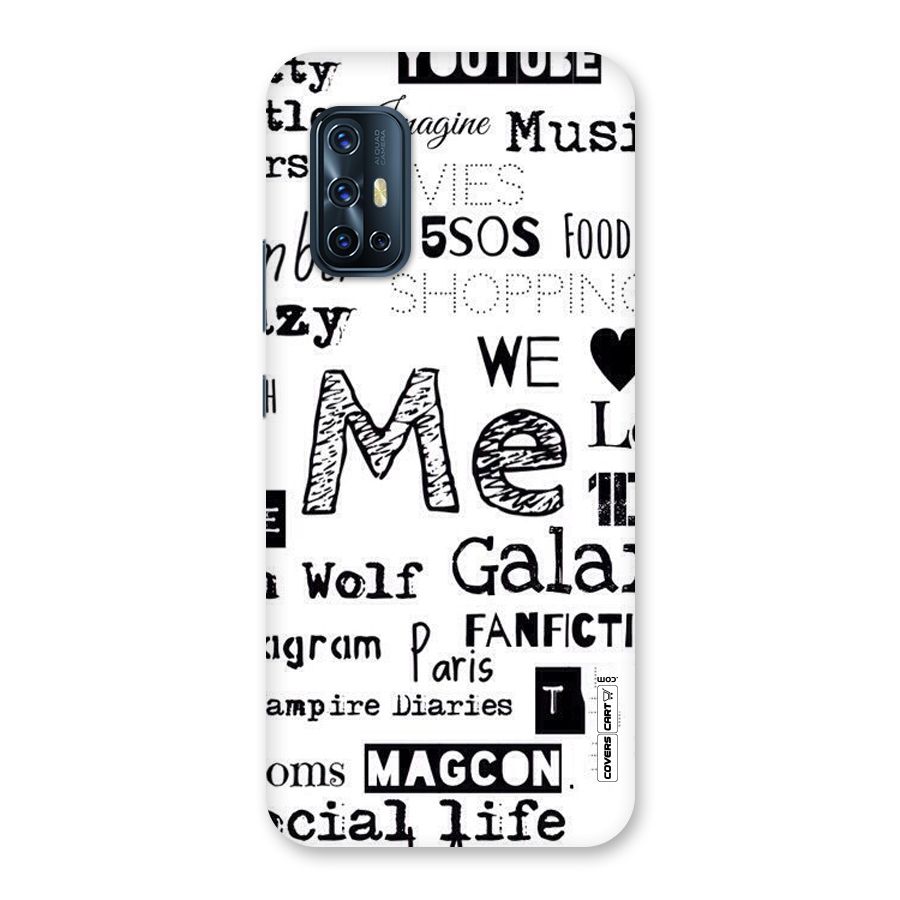 Love Things Back Case for Vivo V17