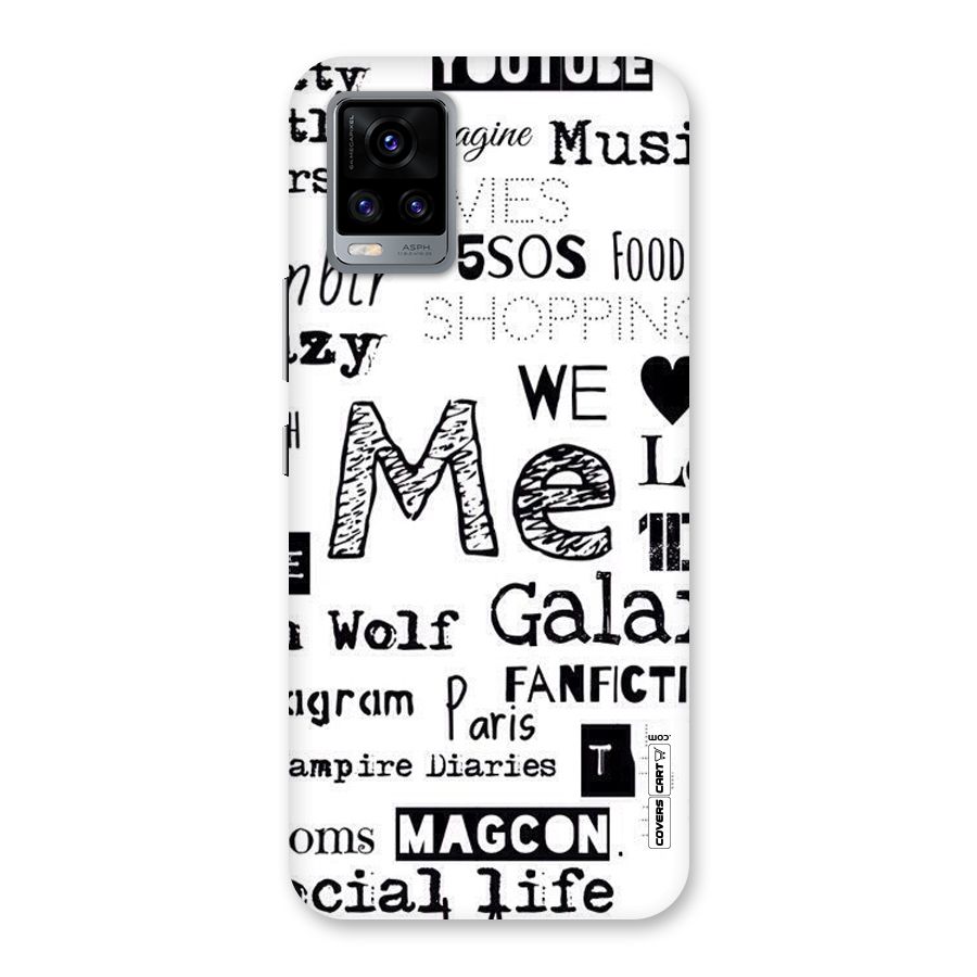 Love Things Back Case for Vivo V20