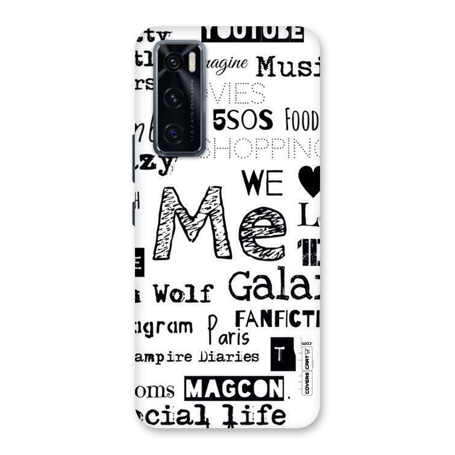 Love Things Back Case for Vivo V20 SE