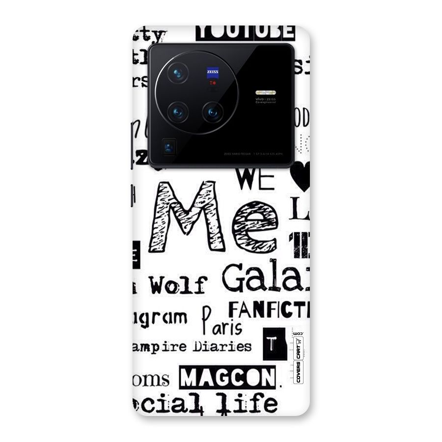 Love Things Back Case for Vivo X80 Pro