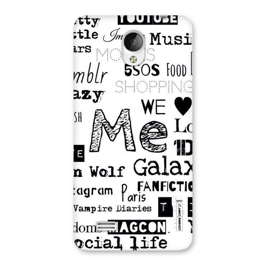 Love Things Back Case for Vivo Y21