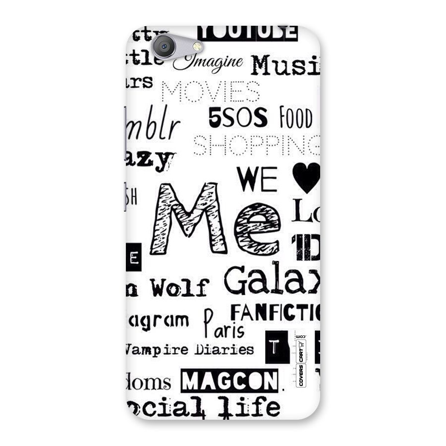 Love Things Back Case for Vivo Y53