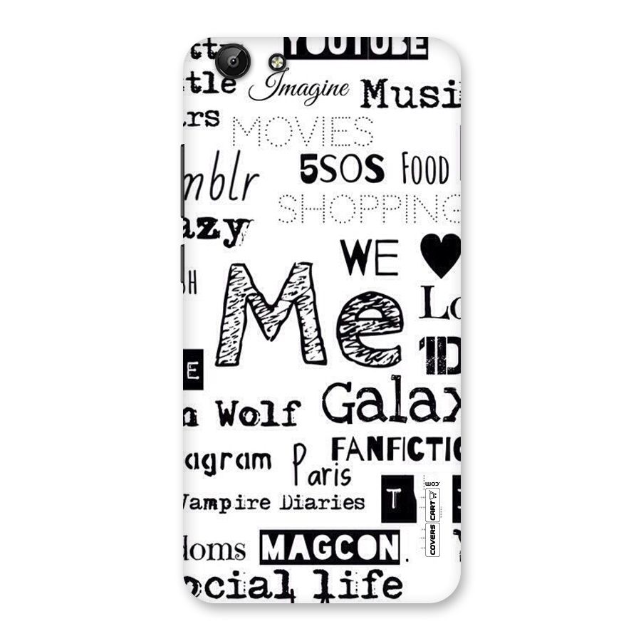 Love Things Back Case for Vivo Y69