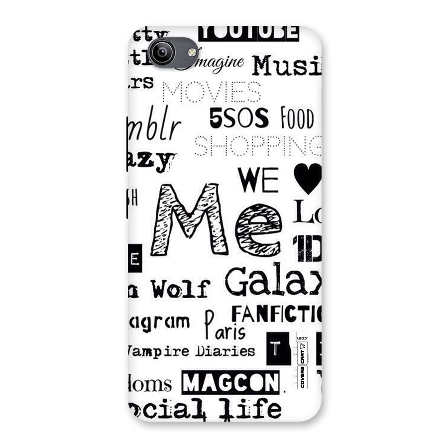 Love Things Back Case for Vivo Y81i