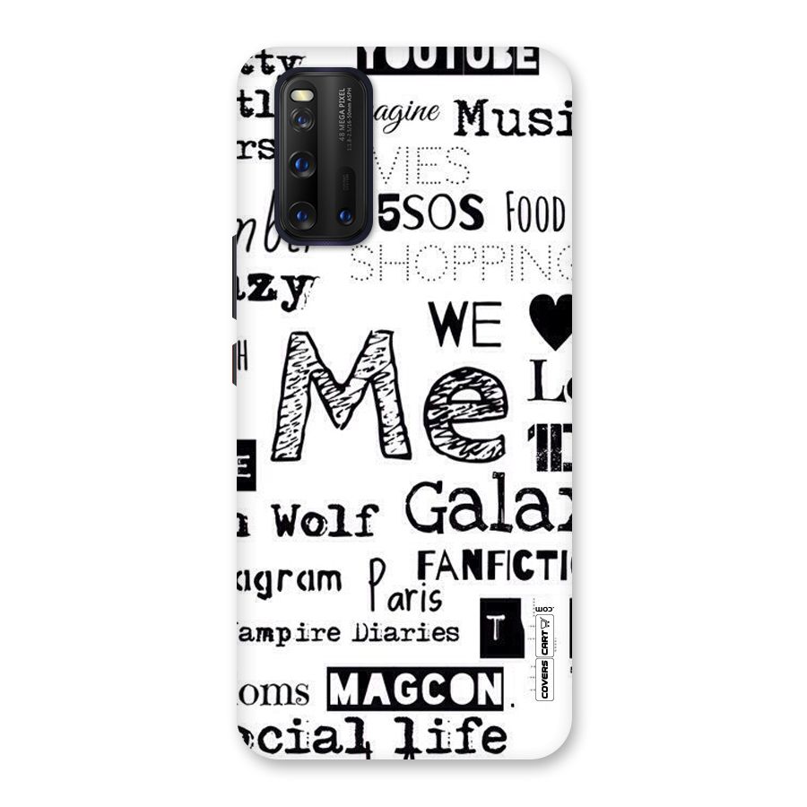 Love Things Back Case for Vivo iQOO 3