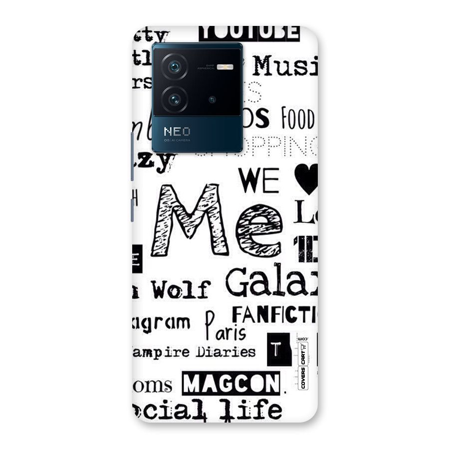 Love Things Back Case for Vivo iQOO Neo 6 5G