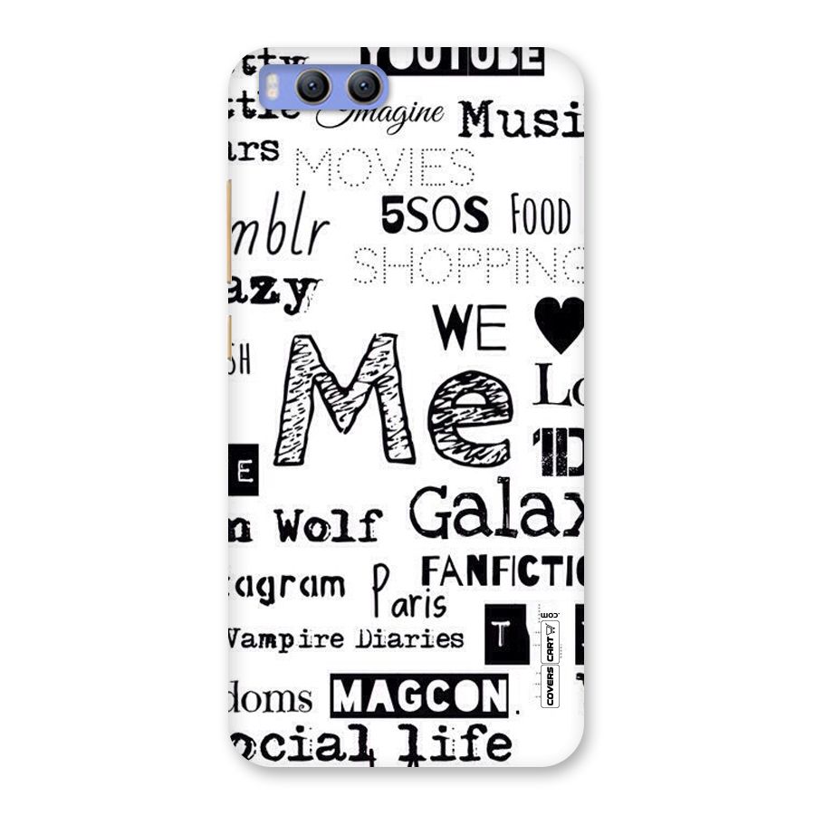 Love Things Back Case for Xiaomi Mi 6