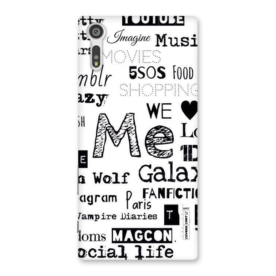Love Things Back Case for Xperia XZ