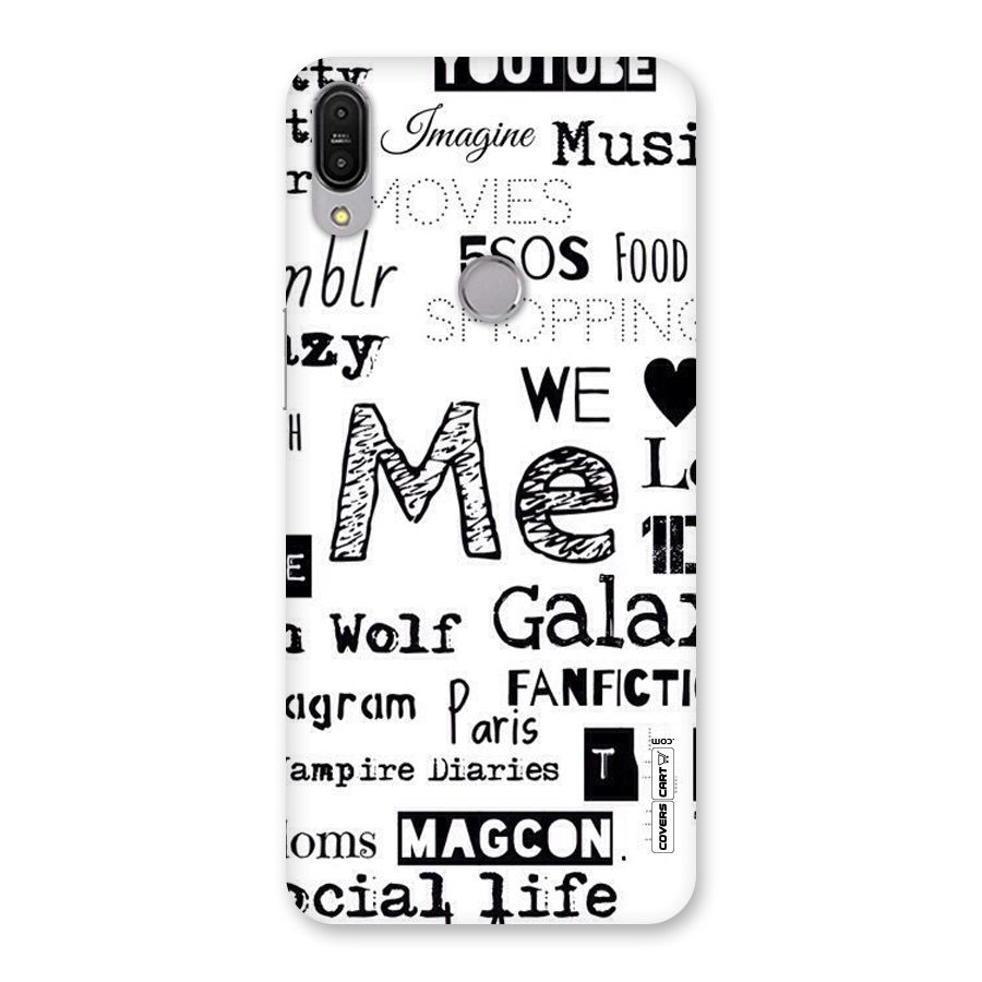 Love Things Back Case for Zenfone Max Pro M1