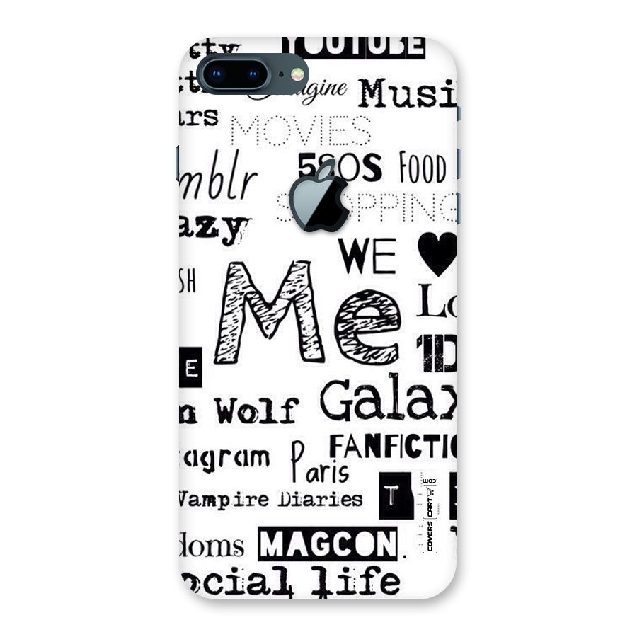 Love Things Back Case for iPhone 7 Plus Apple Cut