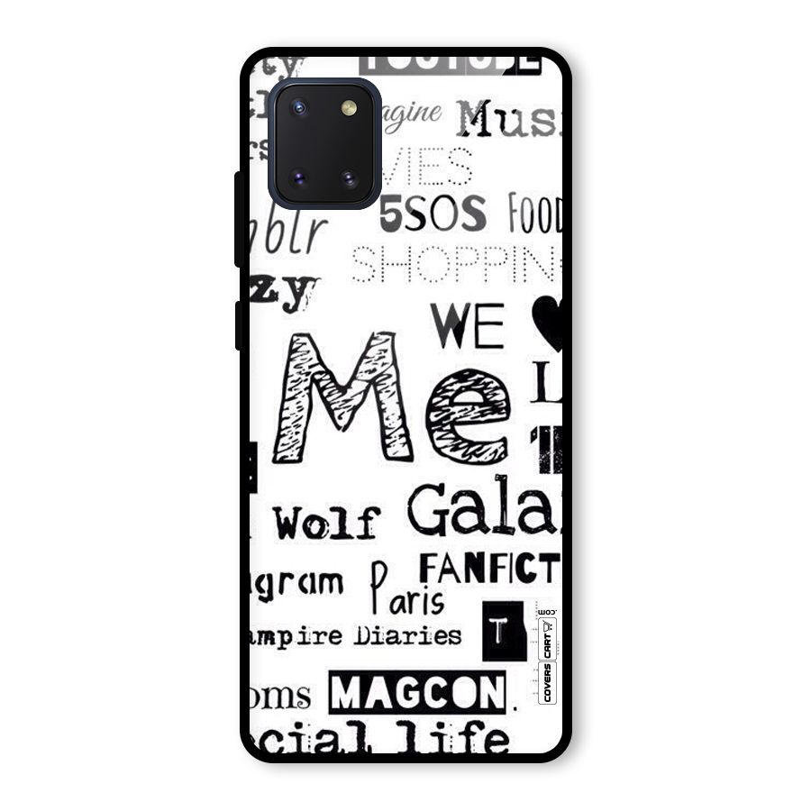 Love Things Glass Back Case for Galaxy Note 10 Lite