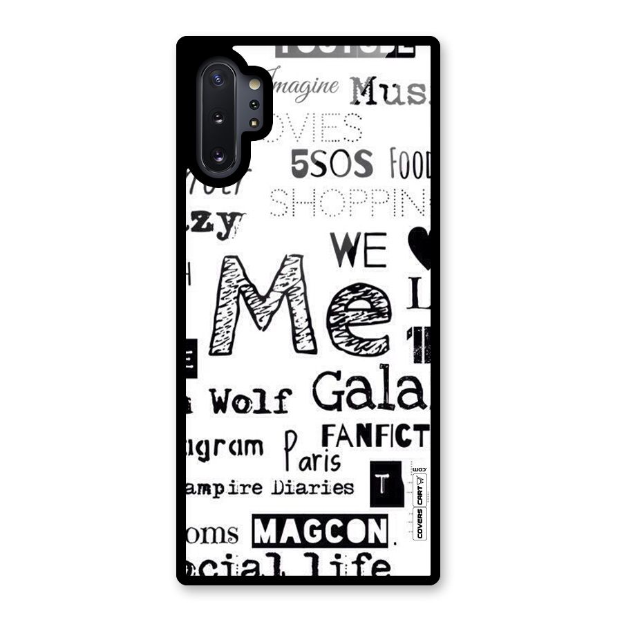 Love Things Glass Back Case for Galaxy Note 10 Plus