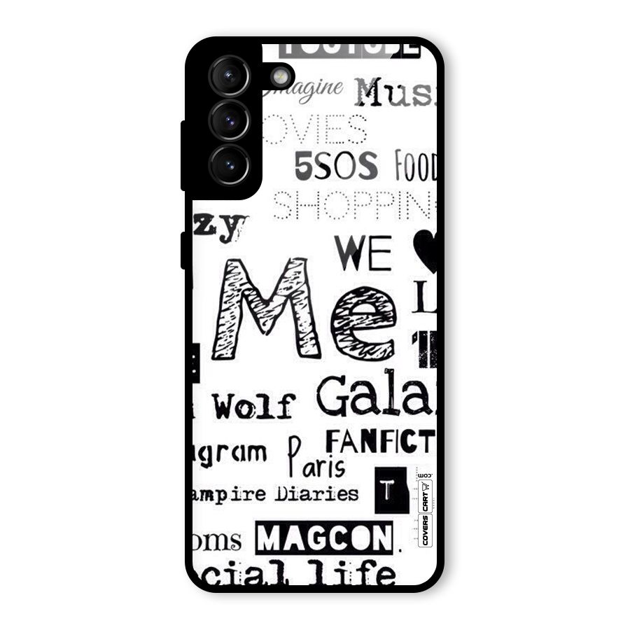 Love Things Glass Back Case for Galaxy S21 Plus