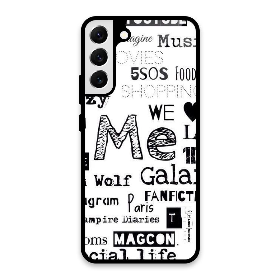 Love Things Glass Back Case for Galaxy S22 Plus 5G