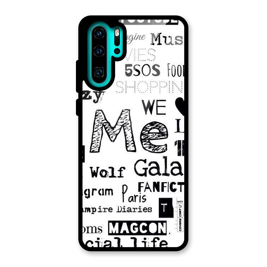 Love Things Glass Back Case for Huawei P30 Pro