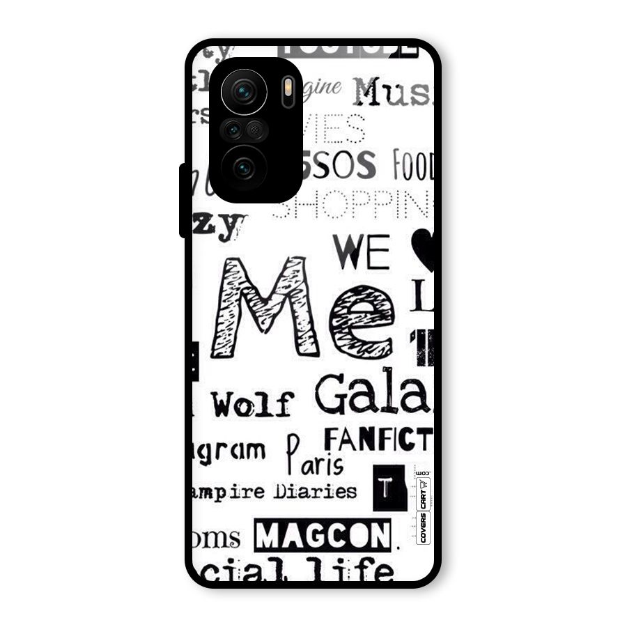 Love Things Glass Back Case for Mi 11X Pro
