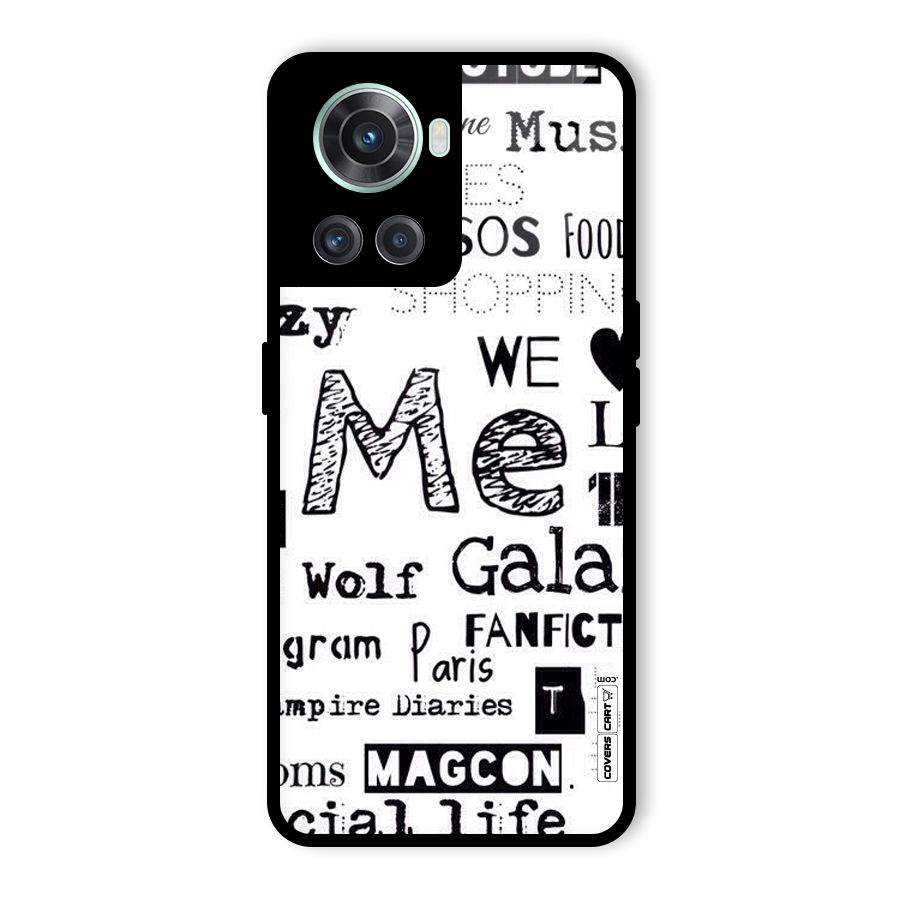 Love Things Glass Back Case for OnePlus 10R