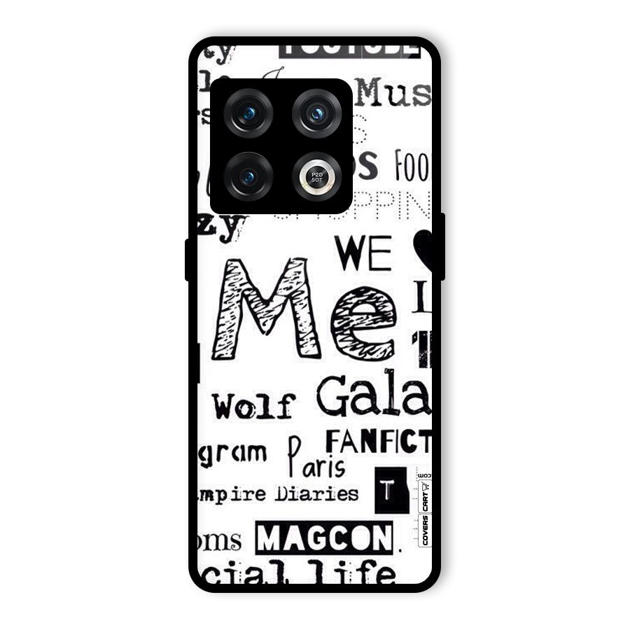 Love Things Glass Back Case for OnePlus 10 Pro 5G